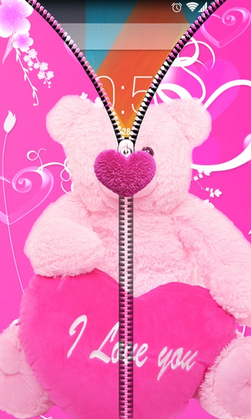 PinkTeddyZipperUnLock - Preview 3