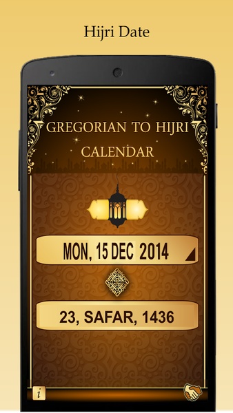 Gregorian to Islamic Calendar for Android - Download the APK from Uptodown