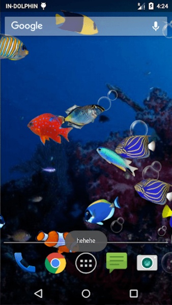 Fish Aquarium LWP - Preview 1