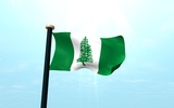 Norfolk Island Flag 3D Free screenshot 1