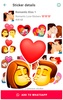 Romantic Love stickers screenshot 8