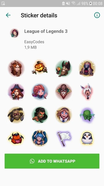 LoL Stickers for Whatsapp - Preview 4