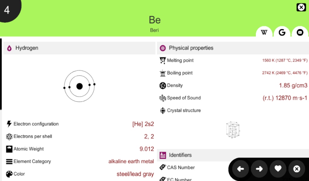 Chemical Periodic Table - Preview 2