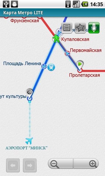 Minsk, Belarus (map for Metro24) - Preview 1