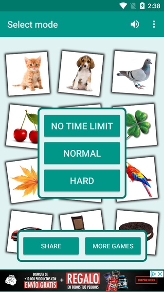 Brain game. Picture Match - Preview 1