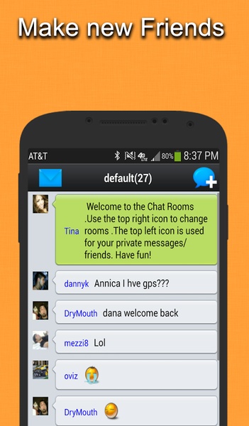 Live Chat Rooms - Preview 1
