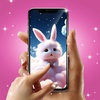 Cute bunny live wallpaper screenshot 4