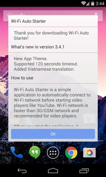 Wi-Fi Auto Starter - Preview 1