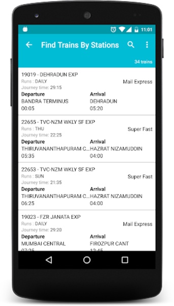 PNR & Rail Info - Preview 4