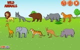 Wild Animals for Kids screenshot 2