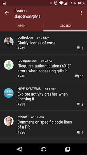 OctoDroid - Preview 2