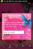 GO SMS Pro Theme Pink Nice screenshot 3