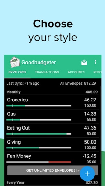 Goodbudget - Preview 1
