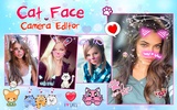 Cat Face Camera Editor ???? Photo Filters & Effects screenshot 3