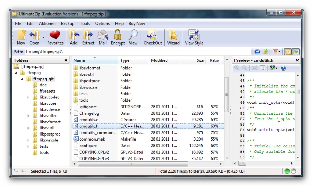 UltimateZip for Windows - Download it from Uptodown for free