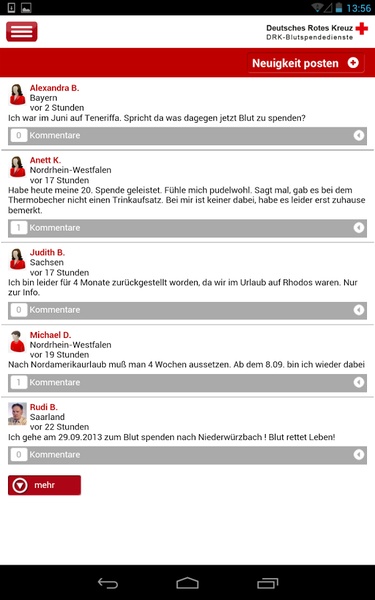 Blutspende beim DRK - Preview 1