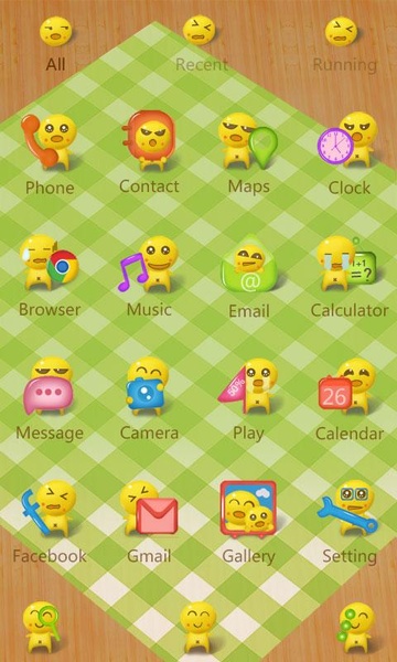 Dumplingguy GOLauncher EX Theme - Preview 2