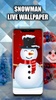 Snowman Wallpaper Live HD/3D screenshot 3