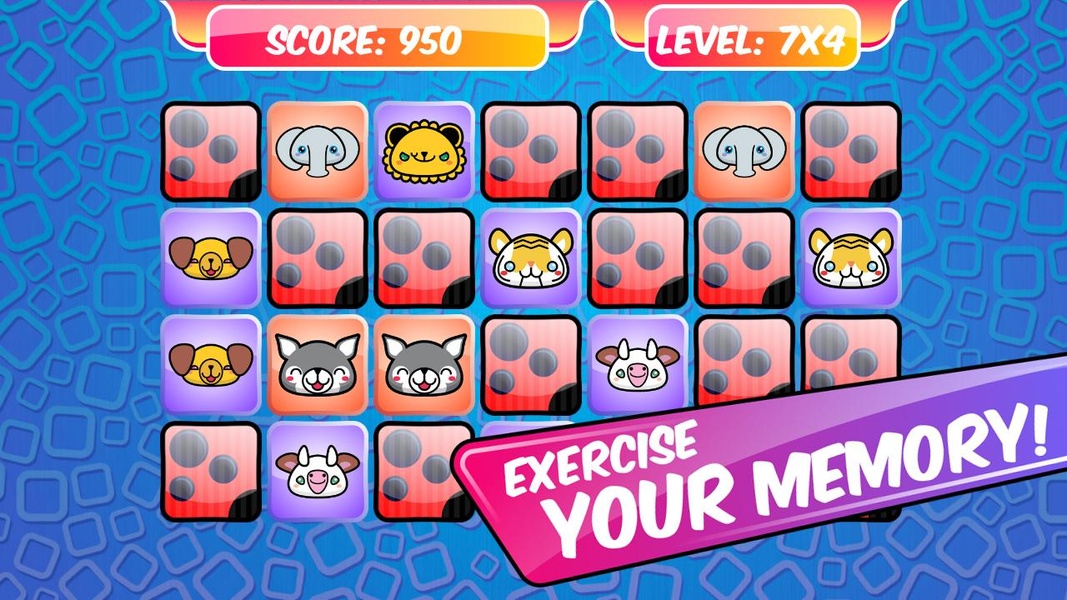 Brain Matching Game - Animals - Preview 2