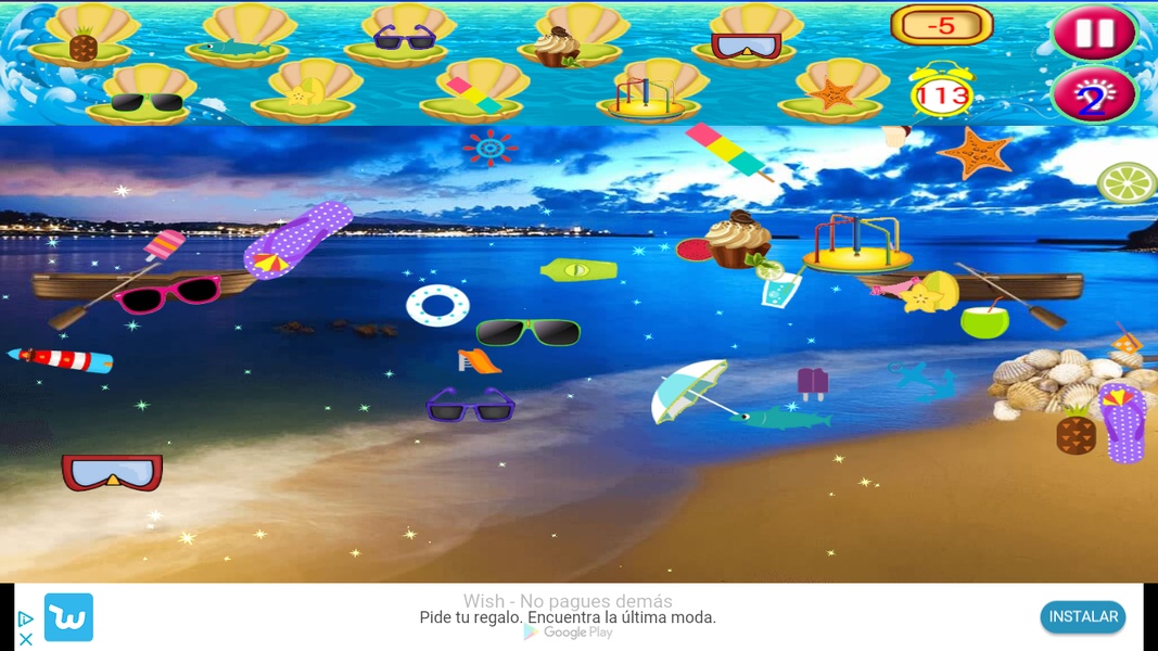 Hidden Object - Summer Beach Adventure - Preview 3