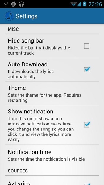 LyricsPlayerService - Preview 4