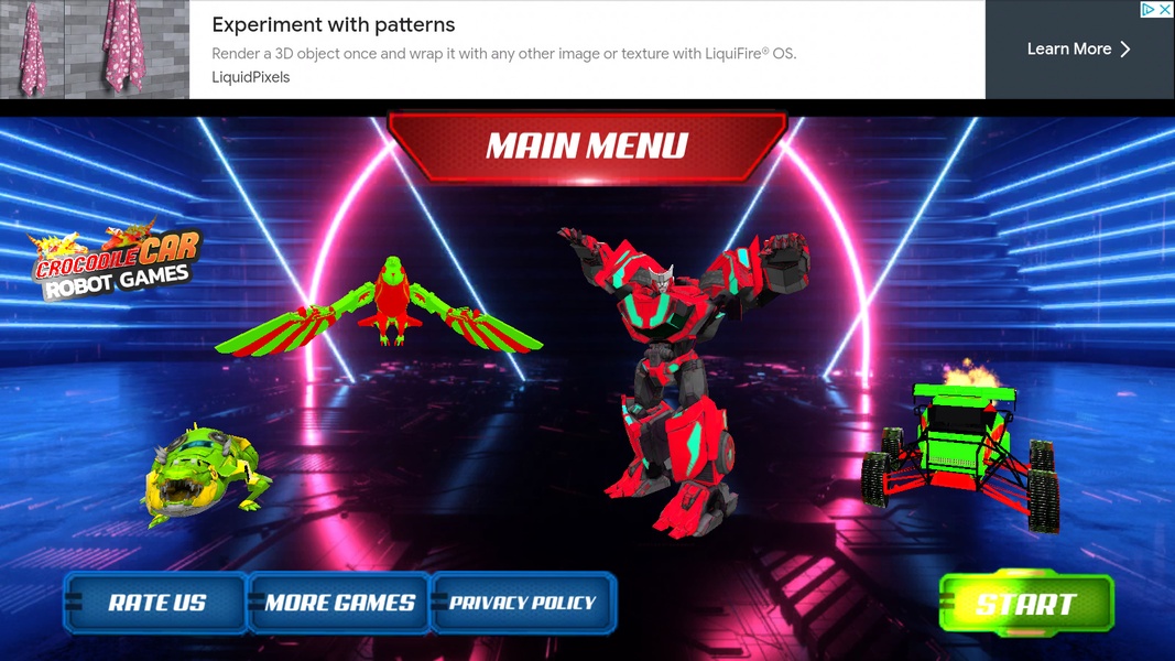 Crocodile Robot Transform Car - Preview 13