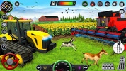 Indian Farming Tractor Game 3D screenshot 1