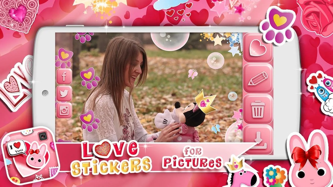 Love Stickers for Pictures - Preview 5