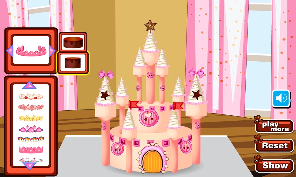 Chocolate Castle Cake - Preview 1