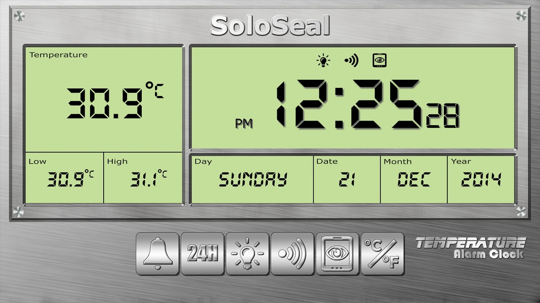Temperature Alarm Clock - Preview 1