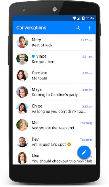 Messenger Theme (chomp) - Preview 3