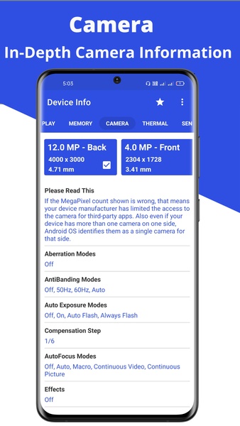 Device Info - Preview 4