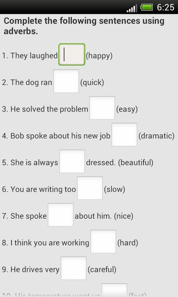 English Exercises - Preview 1