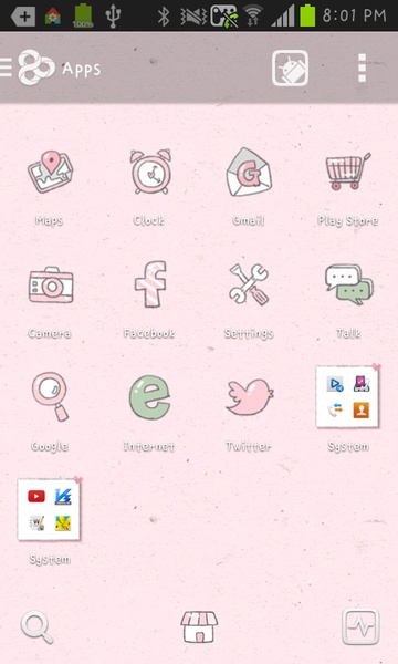 Sweetgirl.flower Go Launcher EX - Preview 2