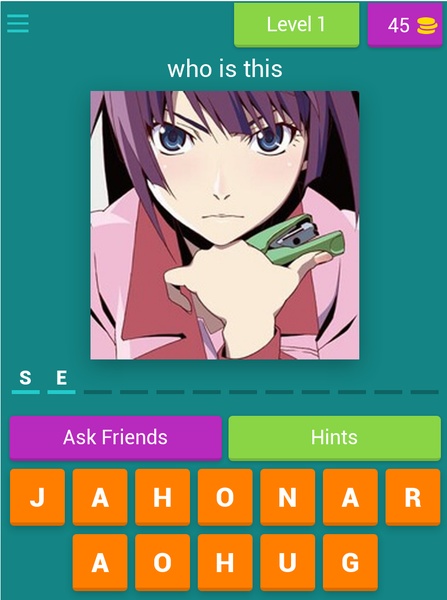 Monogatari Character Quiz - Preview 2