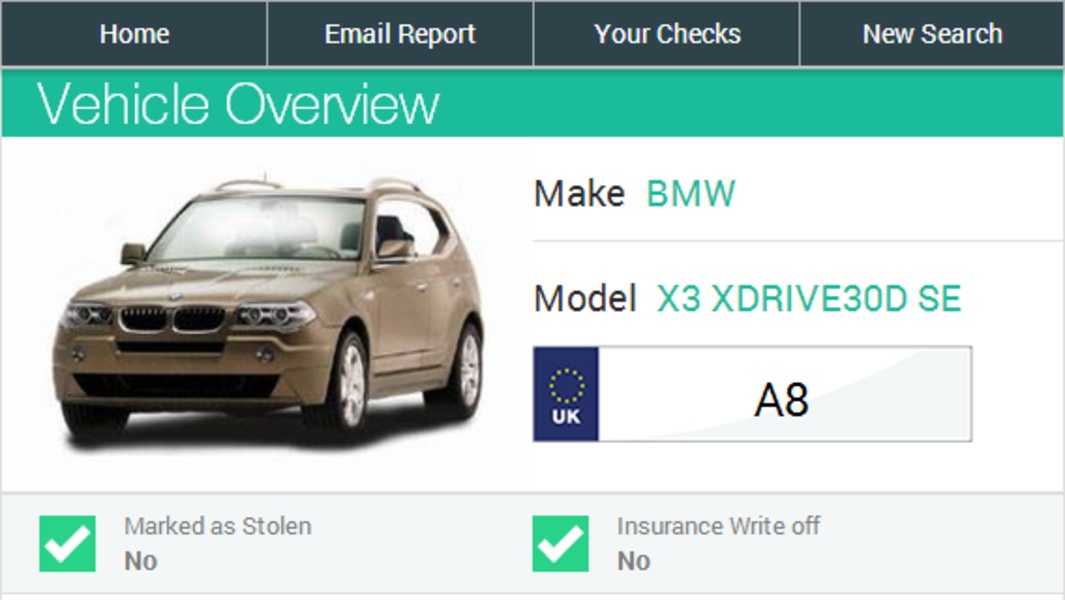 Instant Car Check - Preview 1