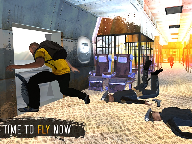 Prisoner Escape Police Plane - Preview 2