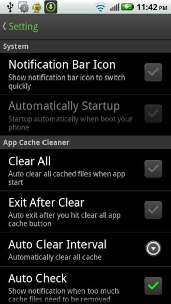 App Cache Cleaner - Preview 3