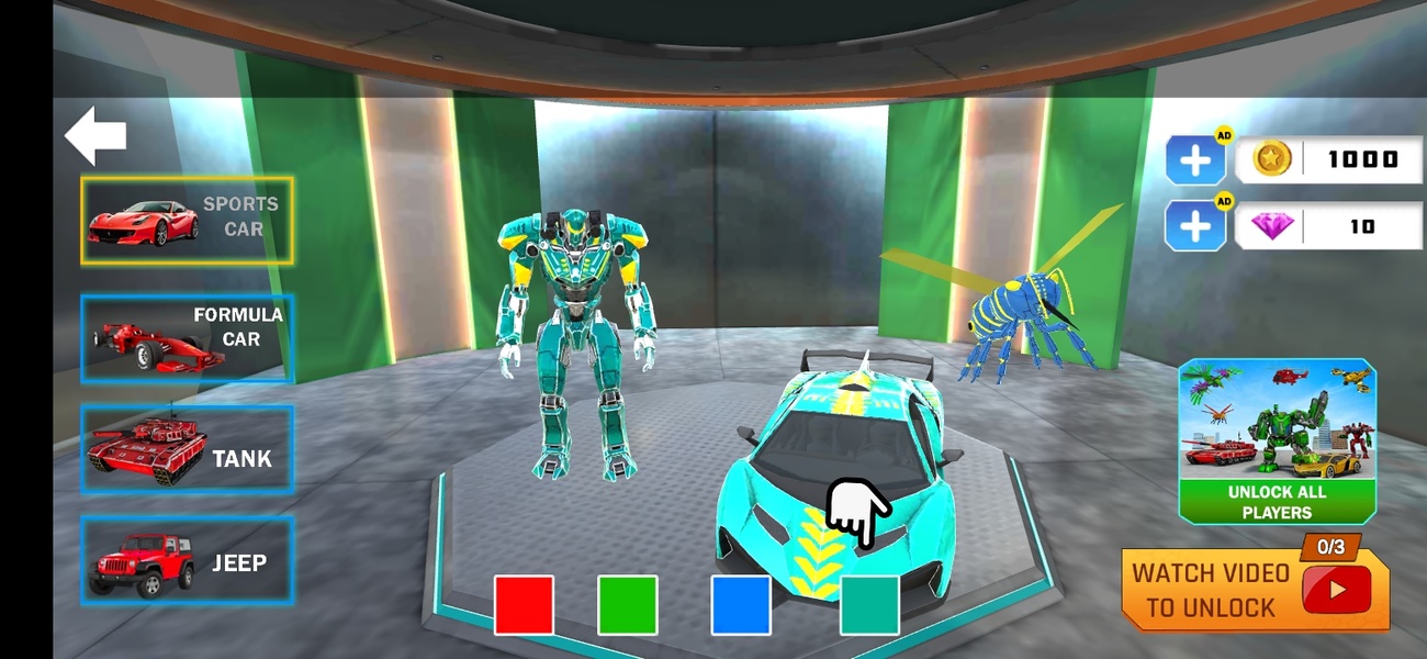 Multi Robot Transformation Games - Preview 17
