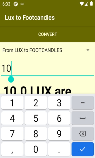 Lux to Footcandles converter - Preview 3