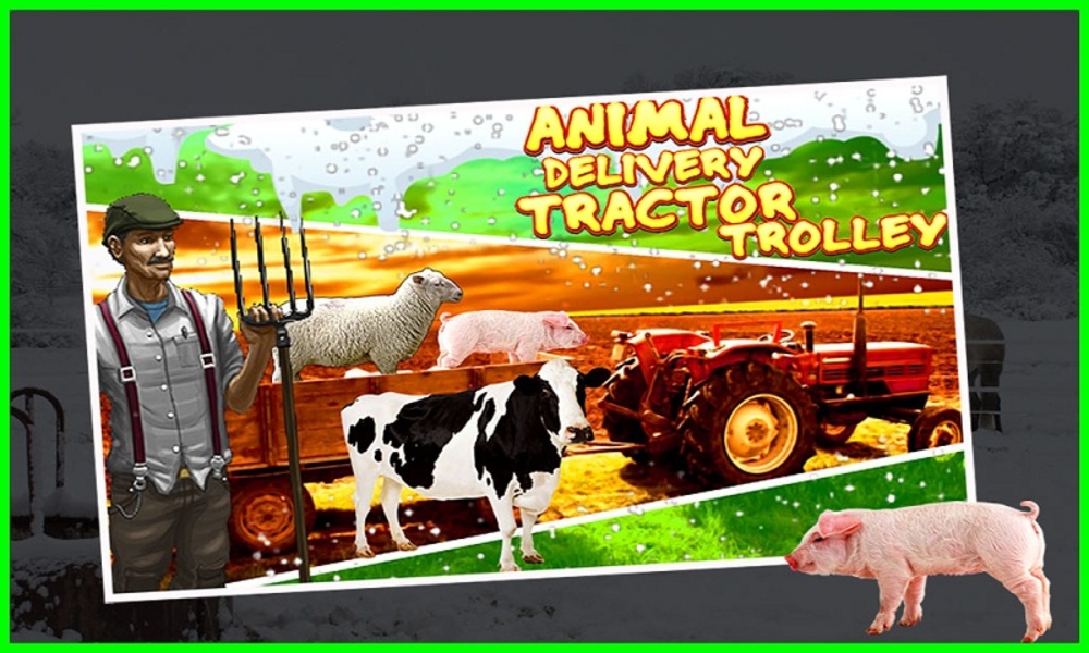 Farm Animal Tractor Trolley 17 - Preview 5