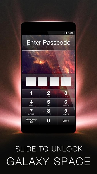Slide to Unlock - Galaxy Theme - Preview 3