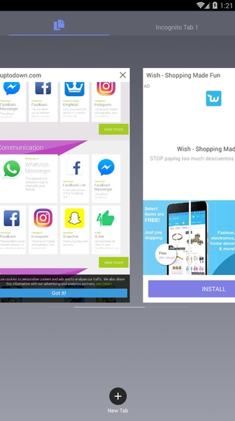 Goldeness Browser - Preview 2
