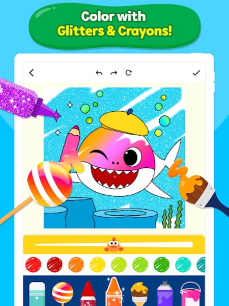 Baby Shark Coloring Book - Preview 4