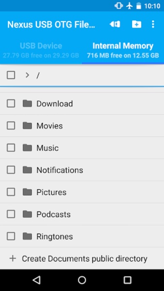 USB OTG File Manager for Nexus Trial - Preview 13