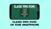 Classic Ping Pong screenshot 4