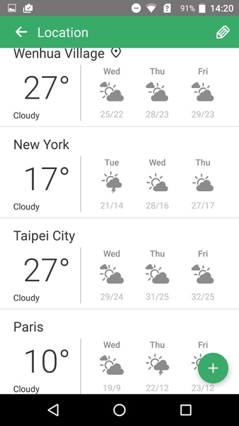 Digital Clock and Weather - Preview 1