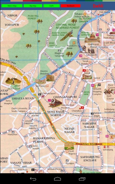 Delhi Bus Tube Maps - Preview 3