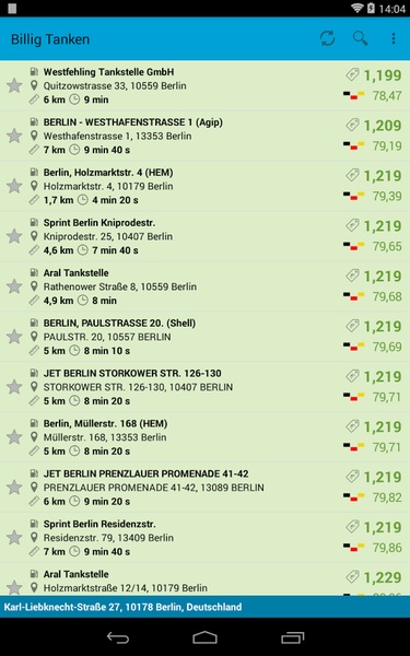 Billig Tanken Free - Preview 1