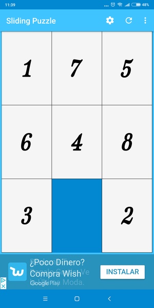 Sliding Puzzle - Preview 1